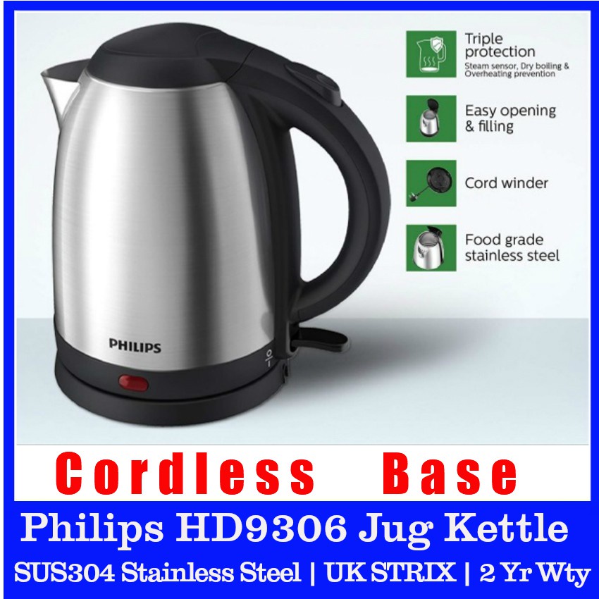 Philips electric hot sale kettle hd9306