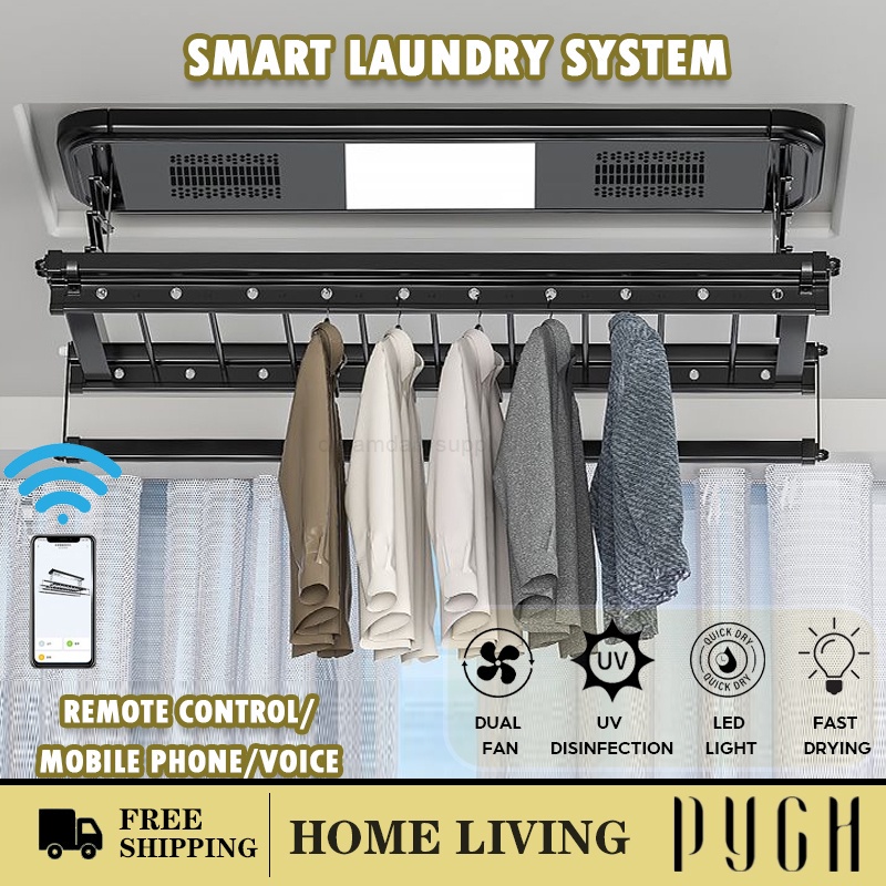 Remote Control Intelligent Electric Clothes Drying Rack Smart