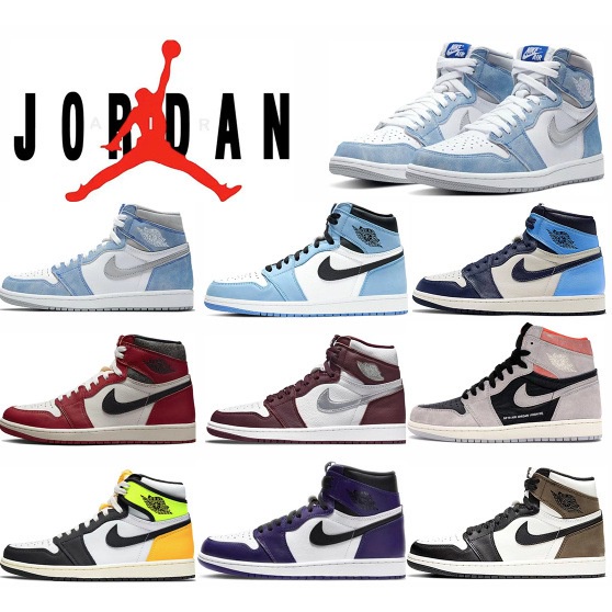 Air jordan 1 mid on sale colorful