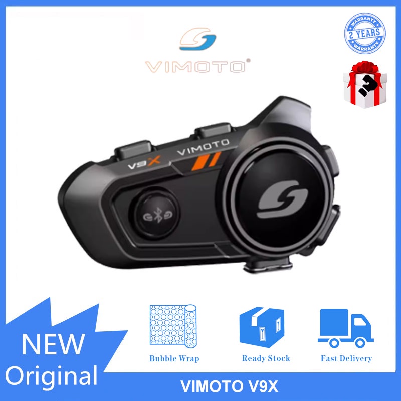 VIMOTO V8S V9S V9X unit full helmet with built in walkie talkie