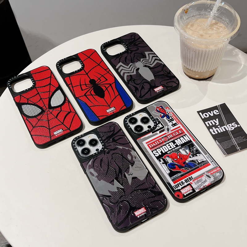 CASETiFY Spider Man Venom Sticker Case For iPhone 15 14 11 12 13