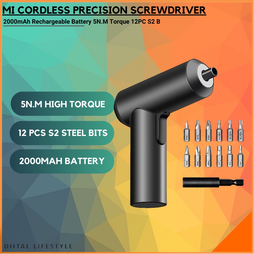 B and deals m electric screwdriver