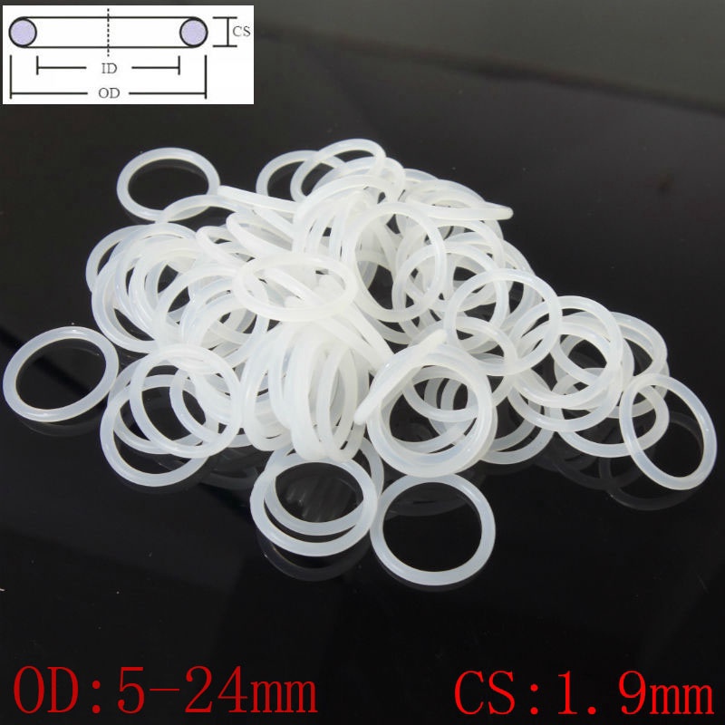 White clearance rubber ring