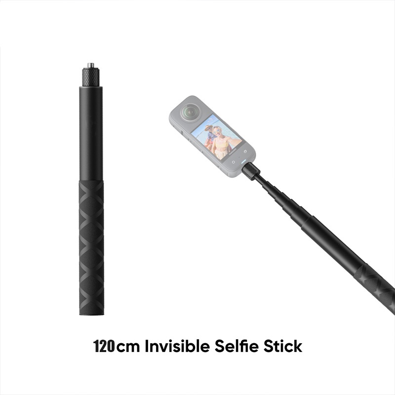 2.9m Super Long Carbon Fiber Invisible Selfie Stick For X3
