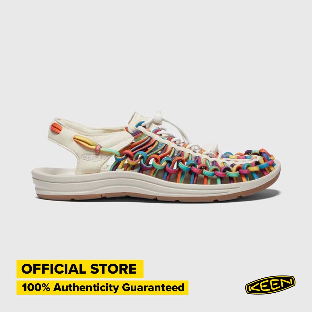 White hot sale keen shoes