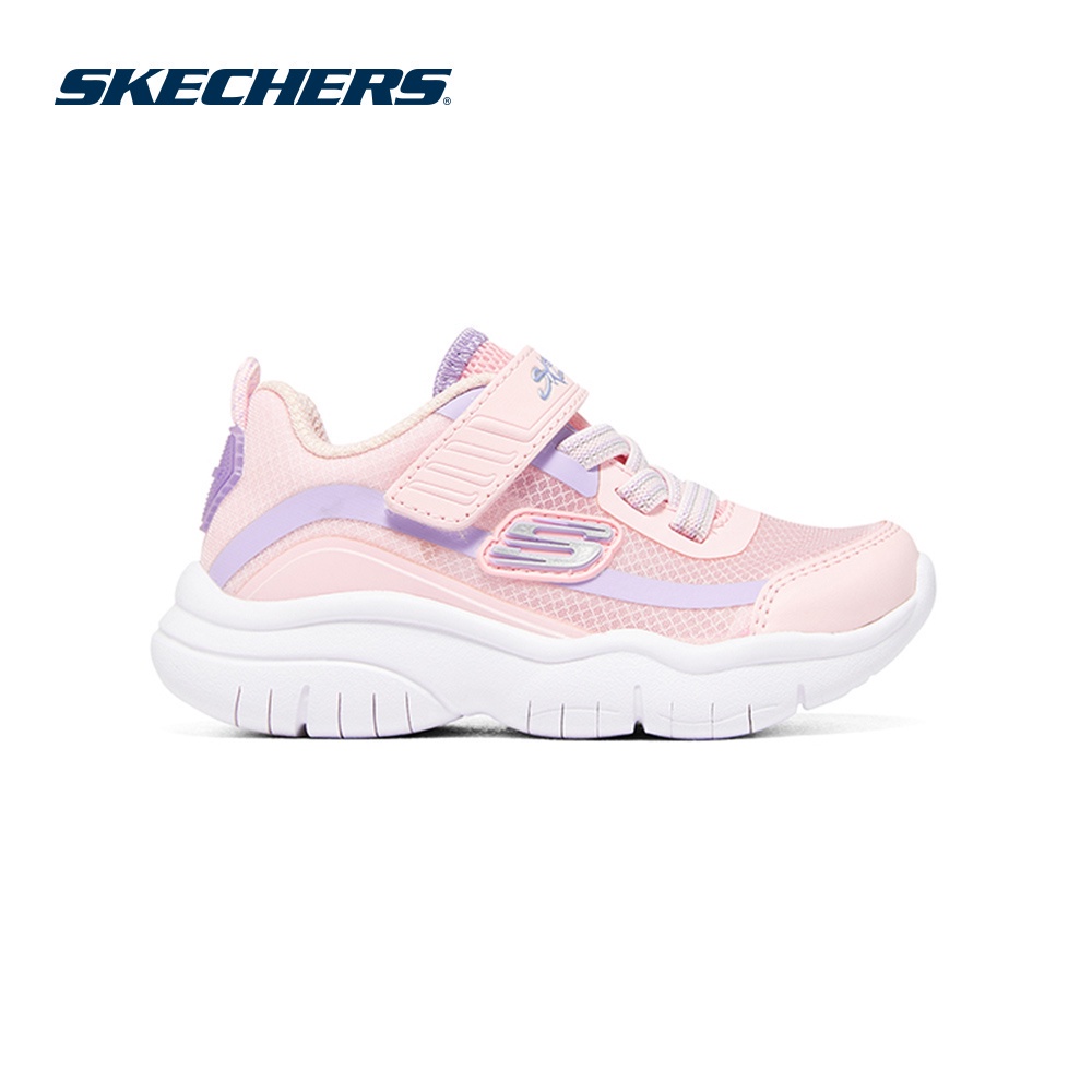 Girls hot sale purple skechers