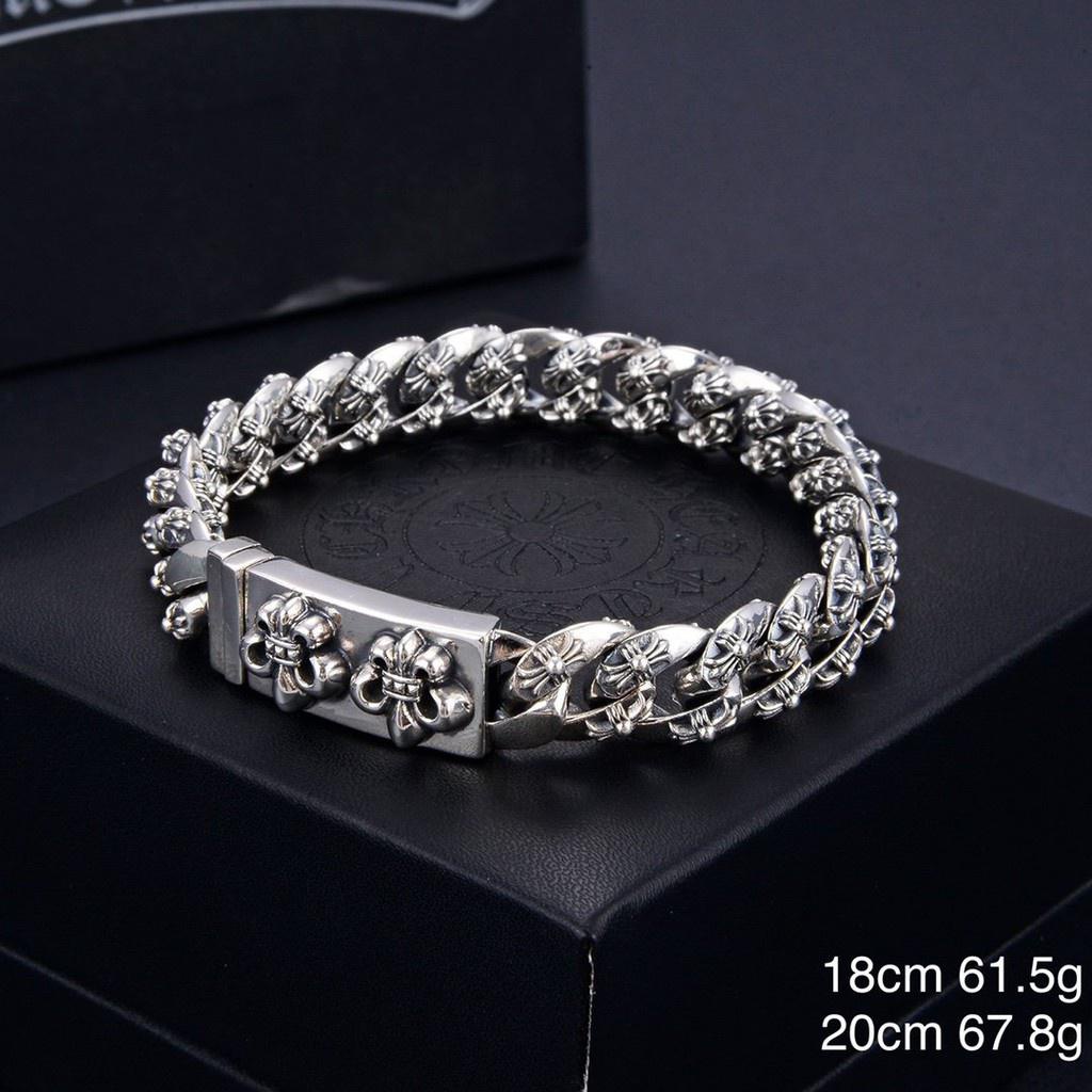 Chrome hot sale heart bangle