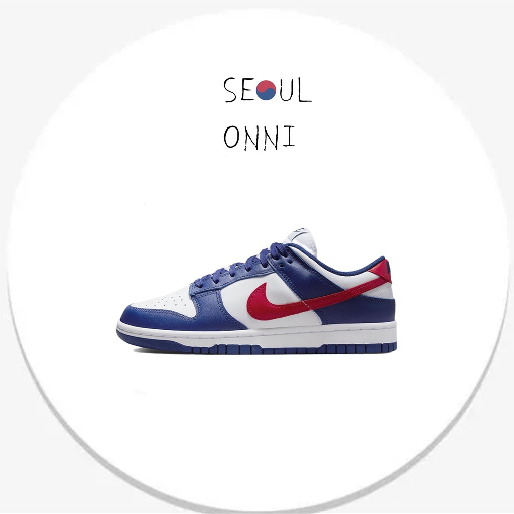 Red and blue nike on sale sneakers