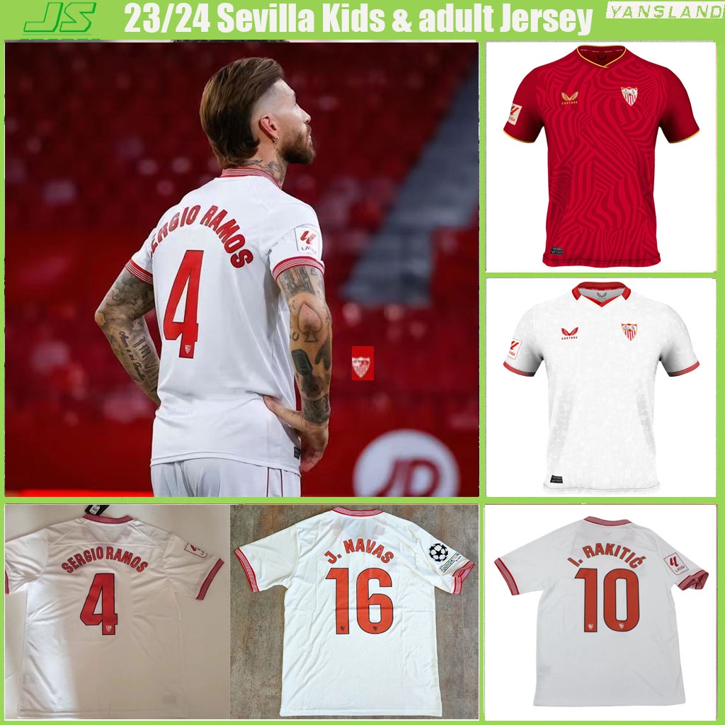 Sergio Ramos PSG 23/24 Home Kids Kit