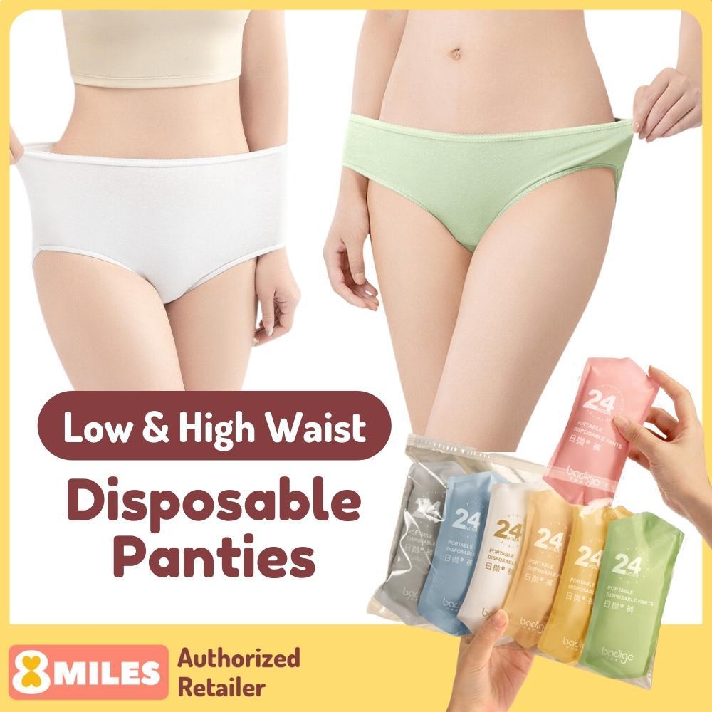 Fashion Ladies Panties Cotton Underwear 7 Pcs Disposable Panties