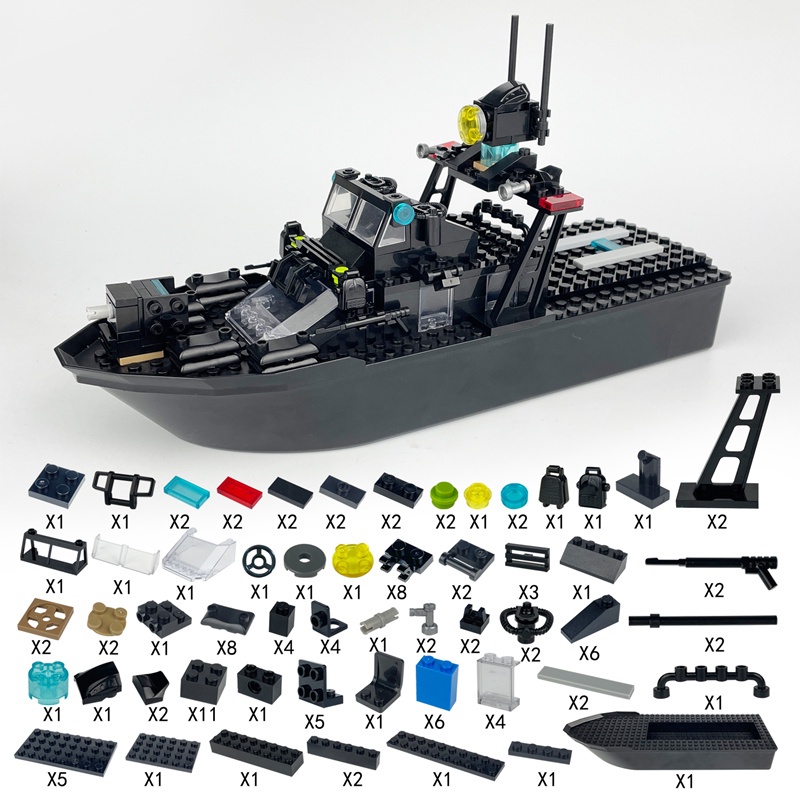 Lego best sale army ship