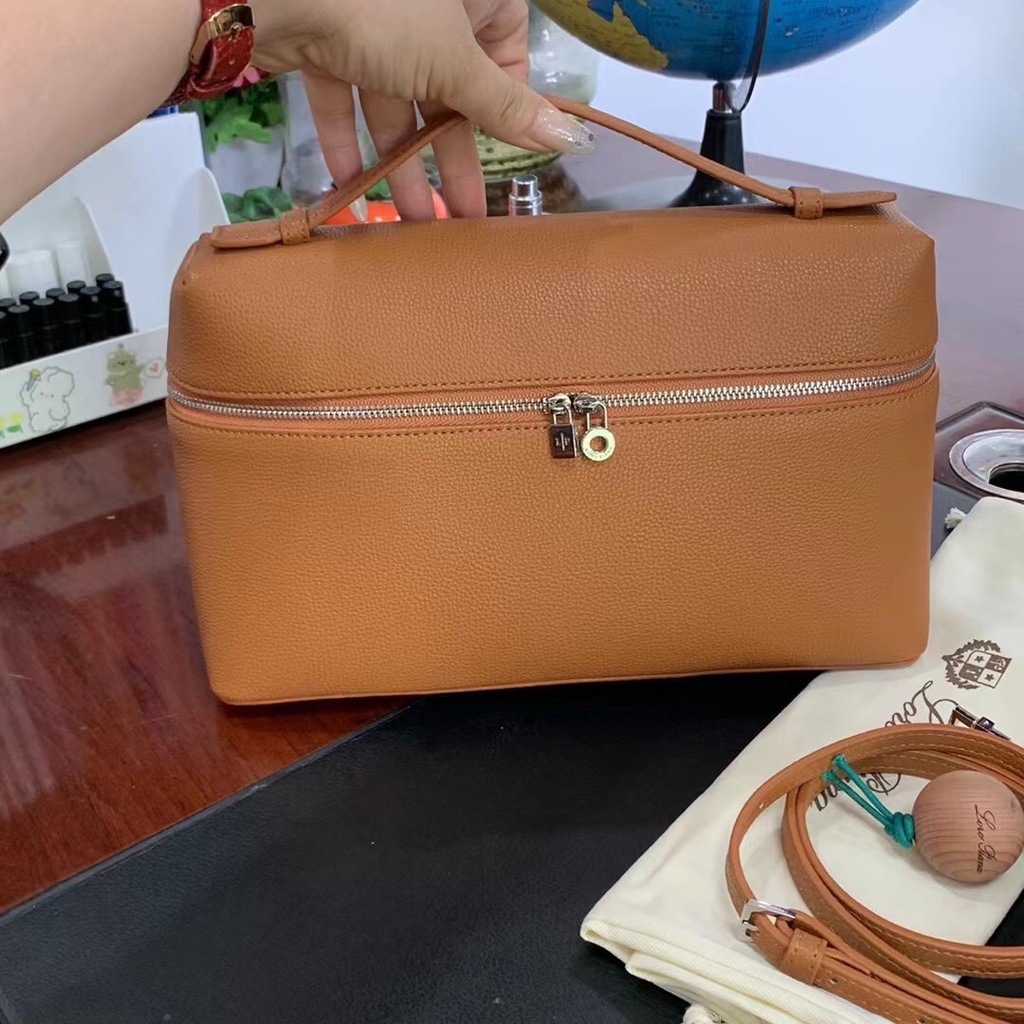 Loro * Piana Bag Uno Elegant LP EP L27 Panda Bag Oro * Lp Lunch Box Bag  Piana Handbag Simple And Fashionable One Shoulder From Jaquemus_bags,  $82.66