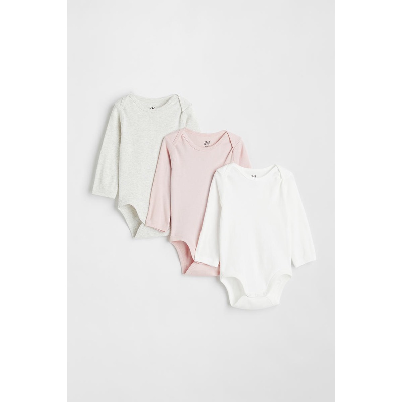 Buy H&M 2-Pack Cotton Bodysuits 2024 Online