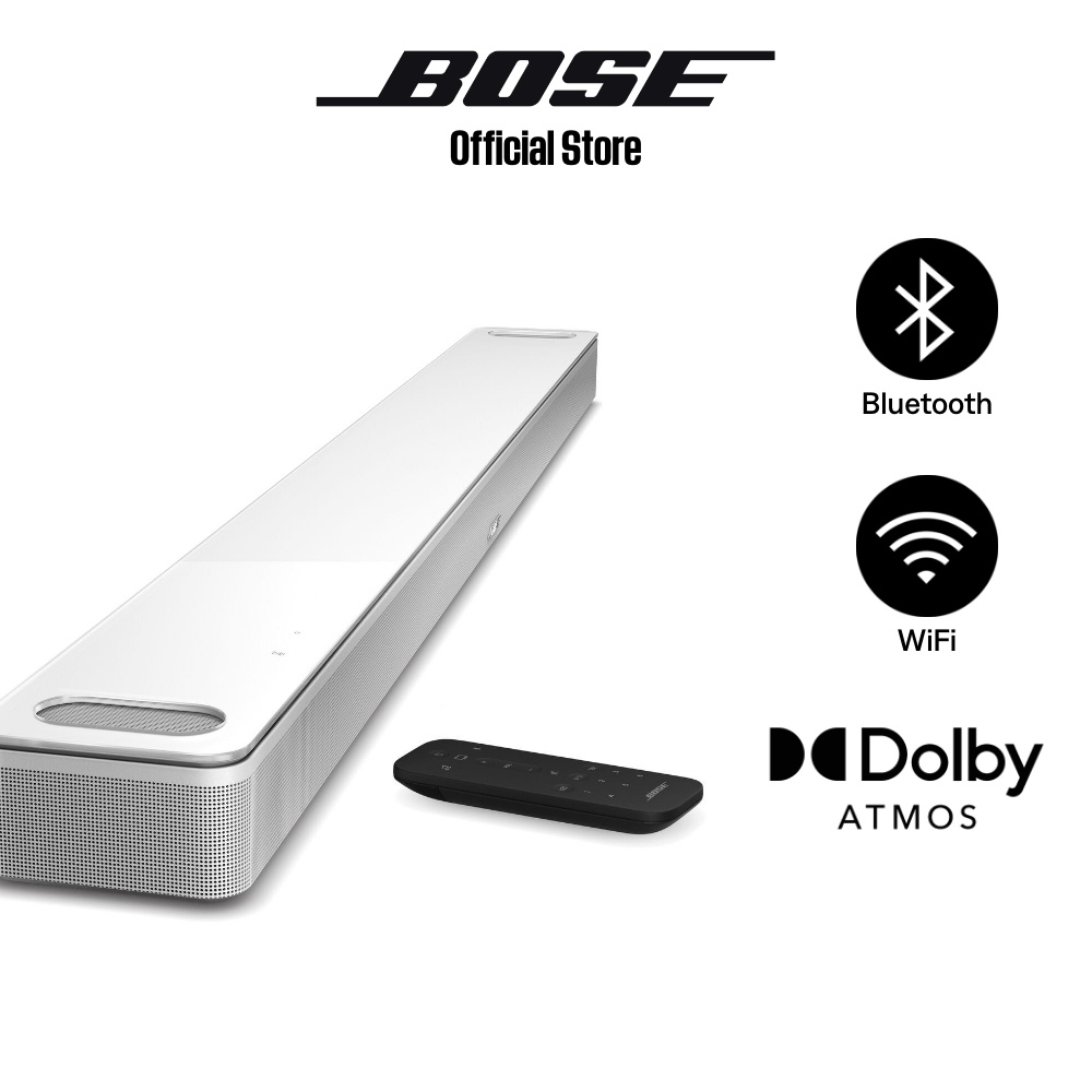 Bose Smart Soundbar 900 with Dolby Atmos - Home Theater System, Black