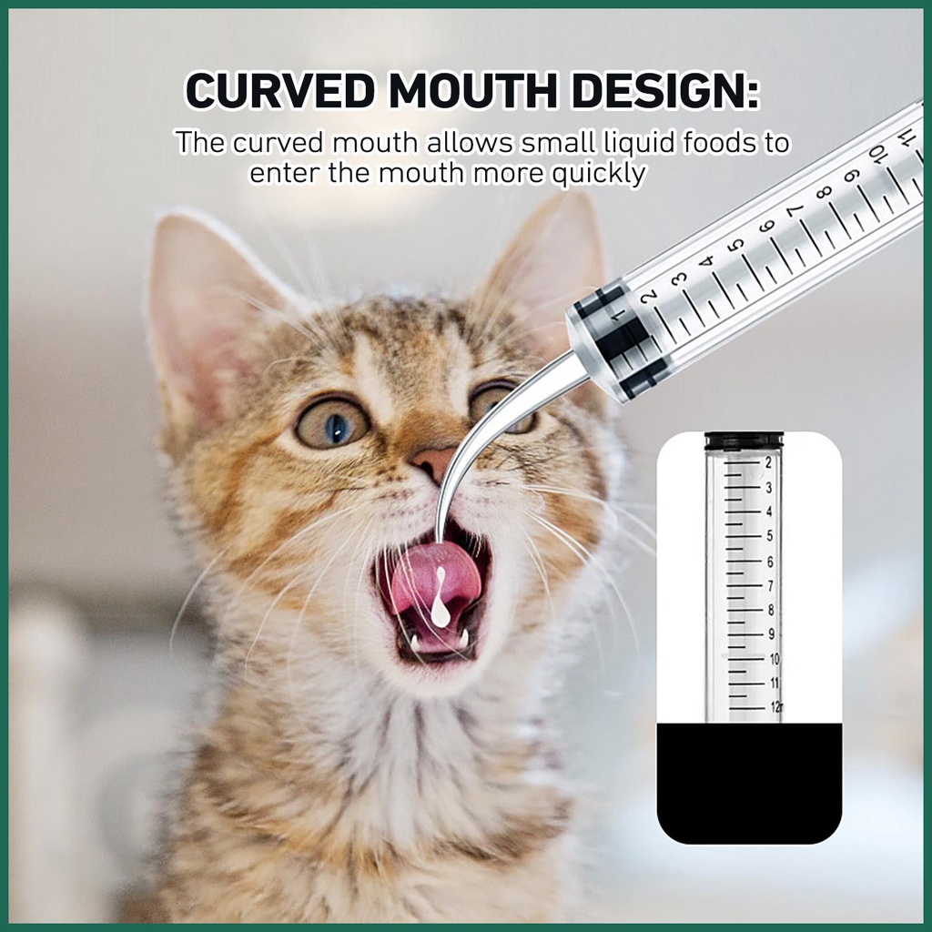 Cat Syringe Feeder Newborn Animal Feeder Food Syringe Feeding