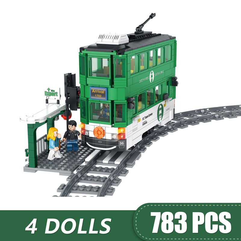 Lego tram online track