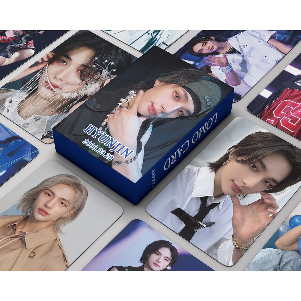 55pcs/Set Kpop MONSTA X lomo cards SHAPE of LOVE photo cards OH MY