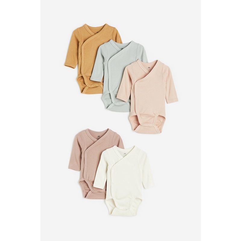 H&M 5-pack Cotton Bodysuits