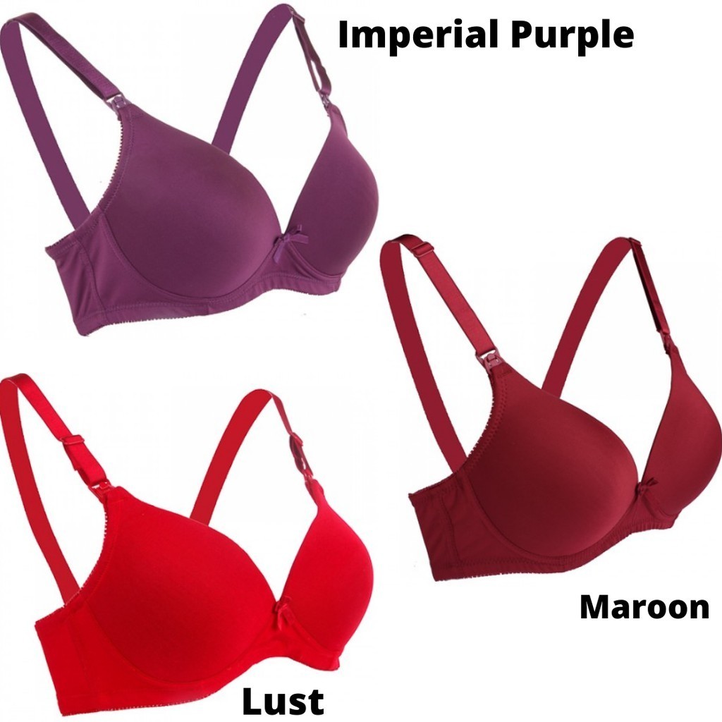 Autumnz - Maya Nursing Bra (No underwire) *Imperial Purple*