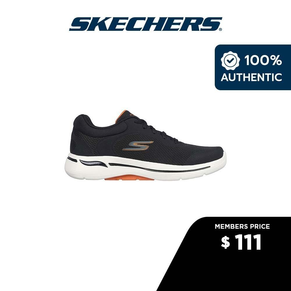 All black skechers on sale mens