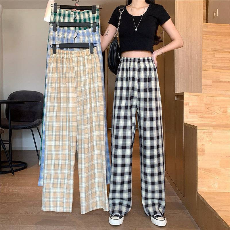 Plaid playa pants shop