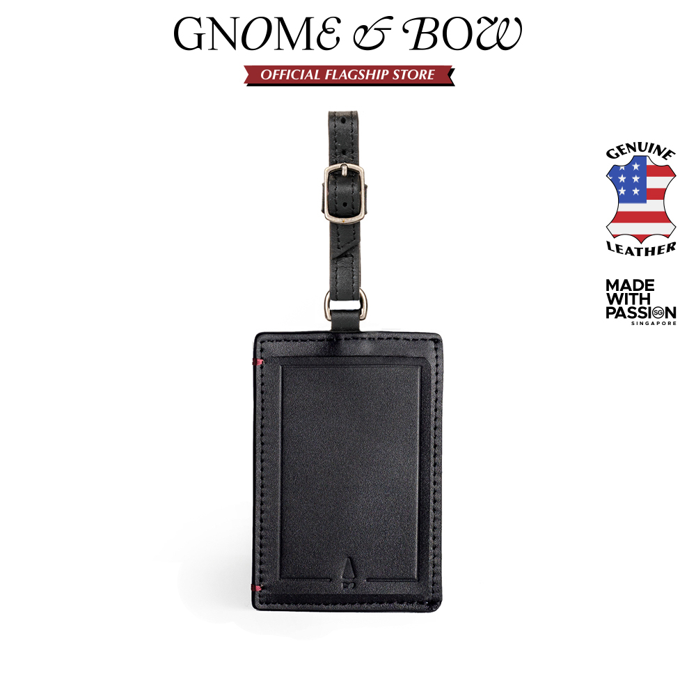 Buy Custom Leather ID Card Holder Lanyards Online in Singapore - Gnome & Bow