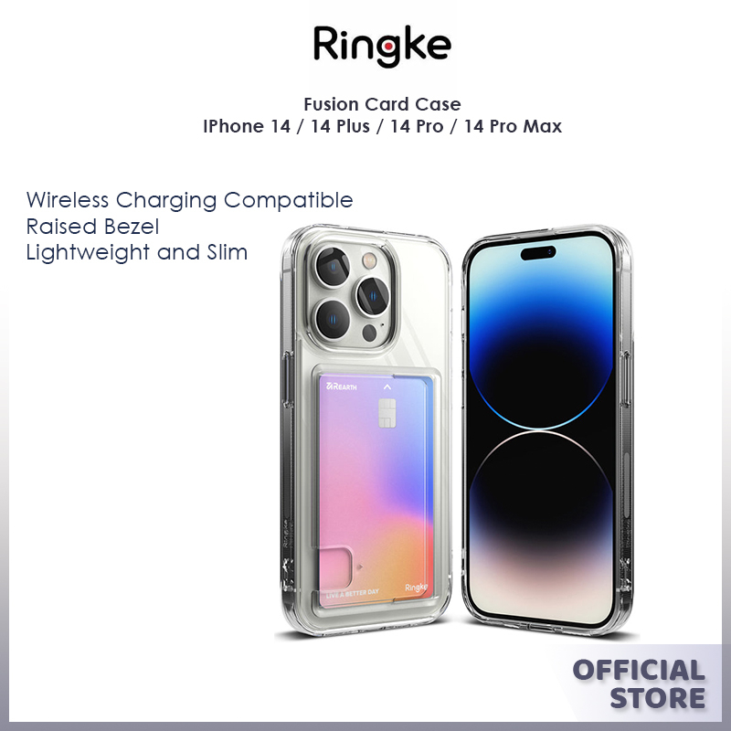 Ringke Hinge [Anti-Yellowing Material] Compatible with AirPods Pro 2 Case, Sturdy Solid Transparent Cover Designed for AirPods Pro 2nd Generation