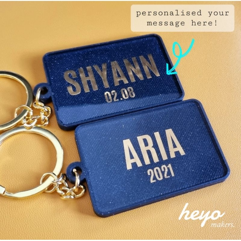 Customised keychain sale