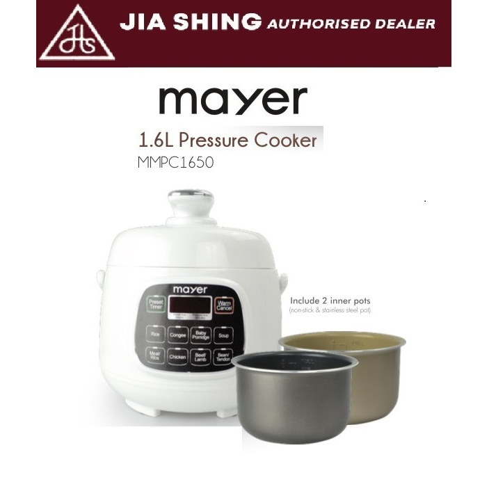 Mayer pressure best sale cooker mmpc1650 manual