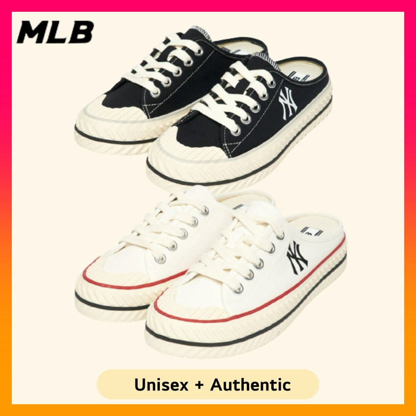 OPEN PO] MLB PLAYBALL ORIGIN MULE SHOES Pilihan Warna: Sky Blue