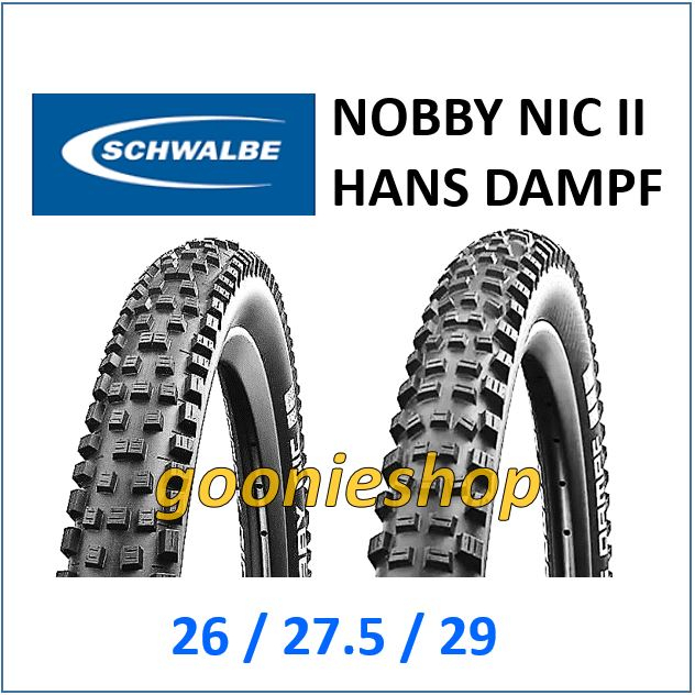 Schwalbe best sale tyre sizes