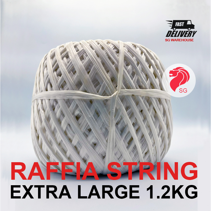 SG STOCK] 1.2kg Thick Quality Raffia String Extra Large