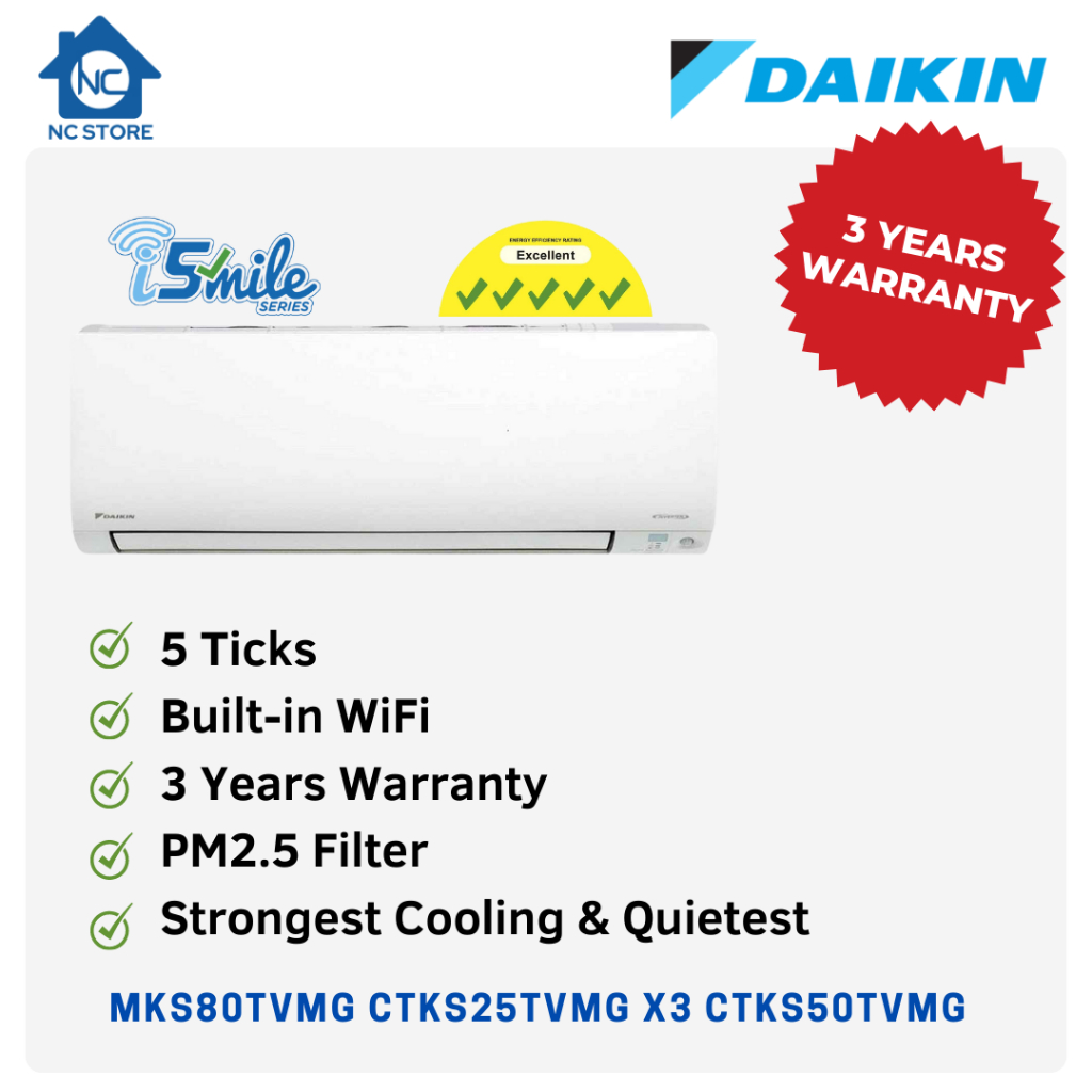 daikin mks80tvmg