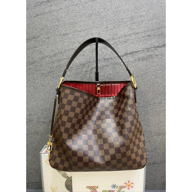 Louis Vuitton Delightful PM in Damier Ebene - SOLD  Louis vuitton  delightful, Louis vuitton, Chocolate leather