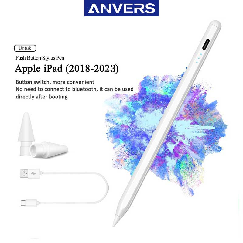Stylet, Convient pour iPad 2018-2023, Stylet Active, stylo iPad, Crayon  Apple