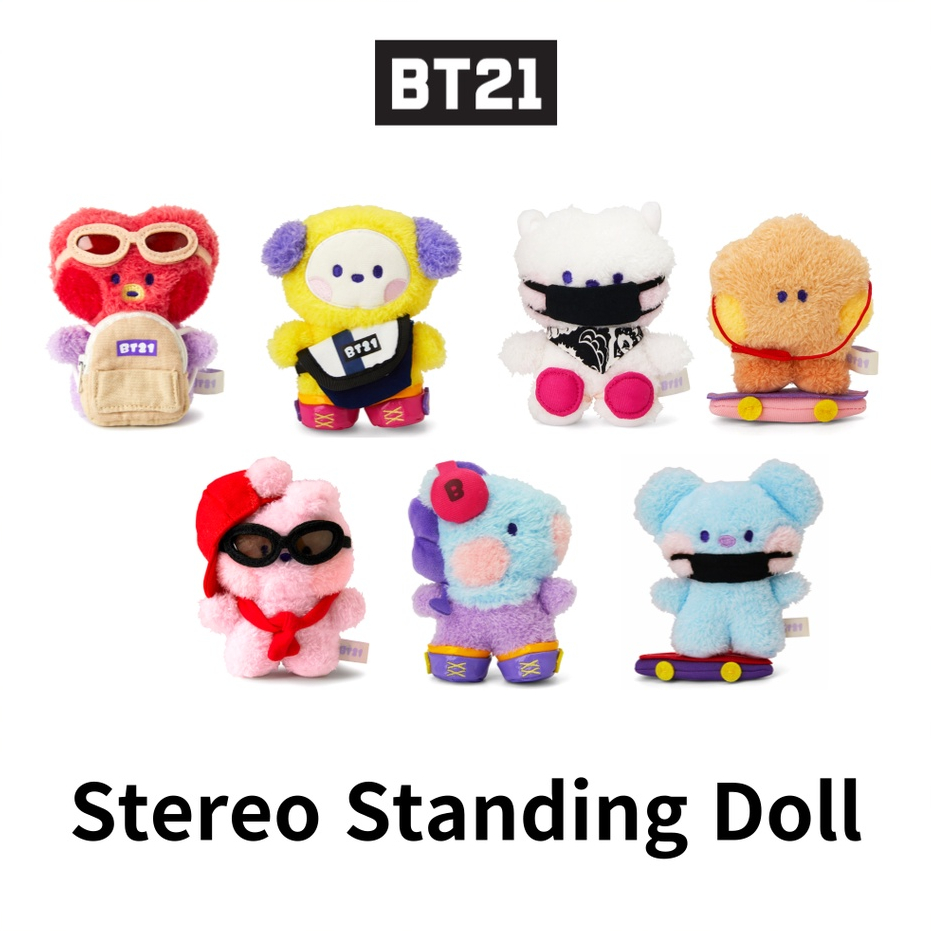 BT21 日本非売品 minini サマーバージョン スタンディングドール ...