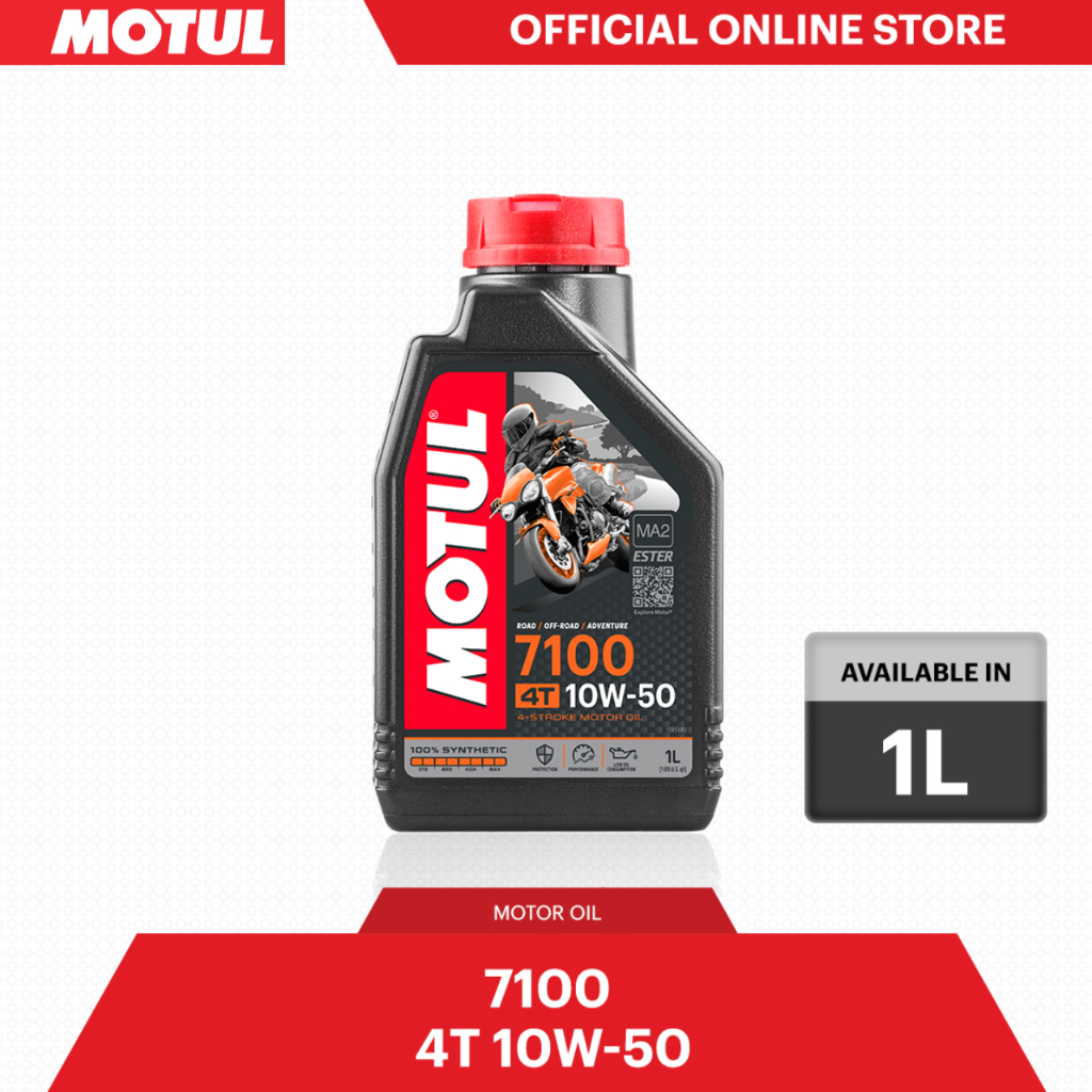 Motul 7100 8L 4T 10W40 100% synthetic 4-Stroke Ester Engine Motor Oil 2 x  4L