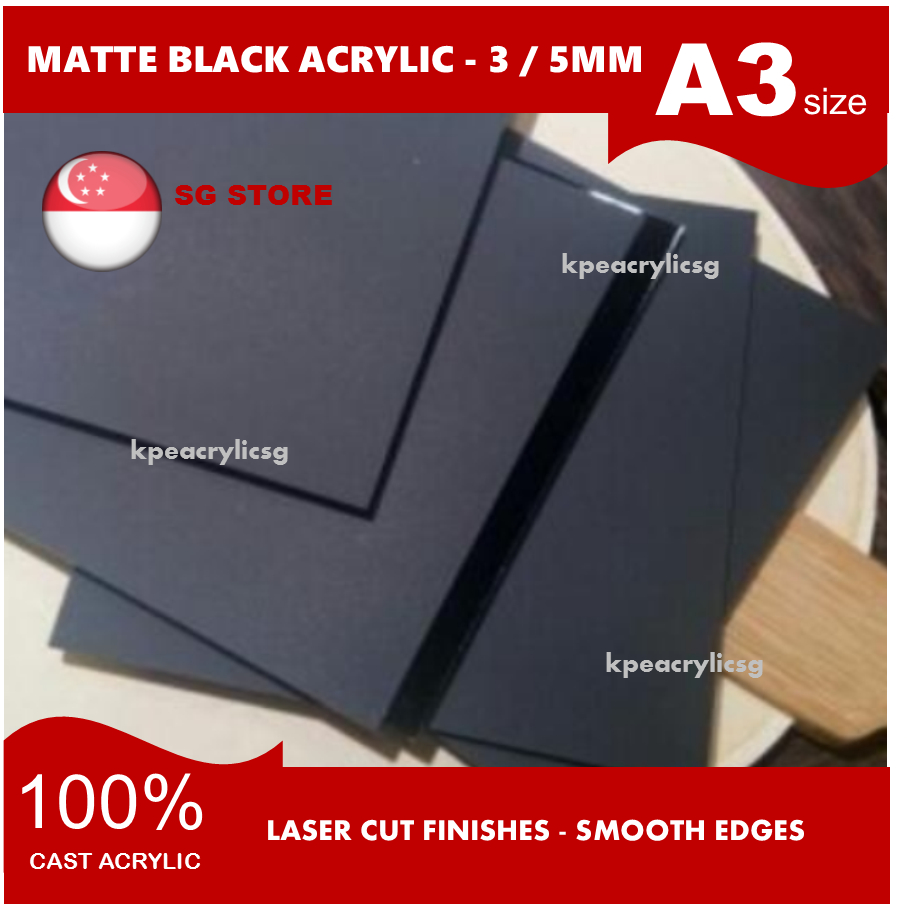 Matte acrylic deals