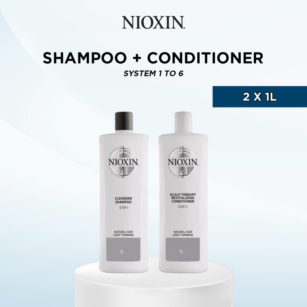 Nioxin shampoo deals and conditioner