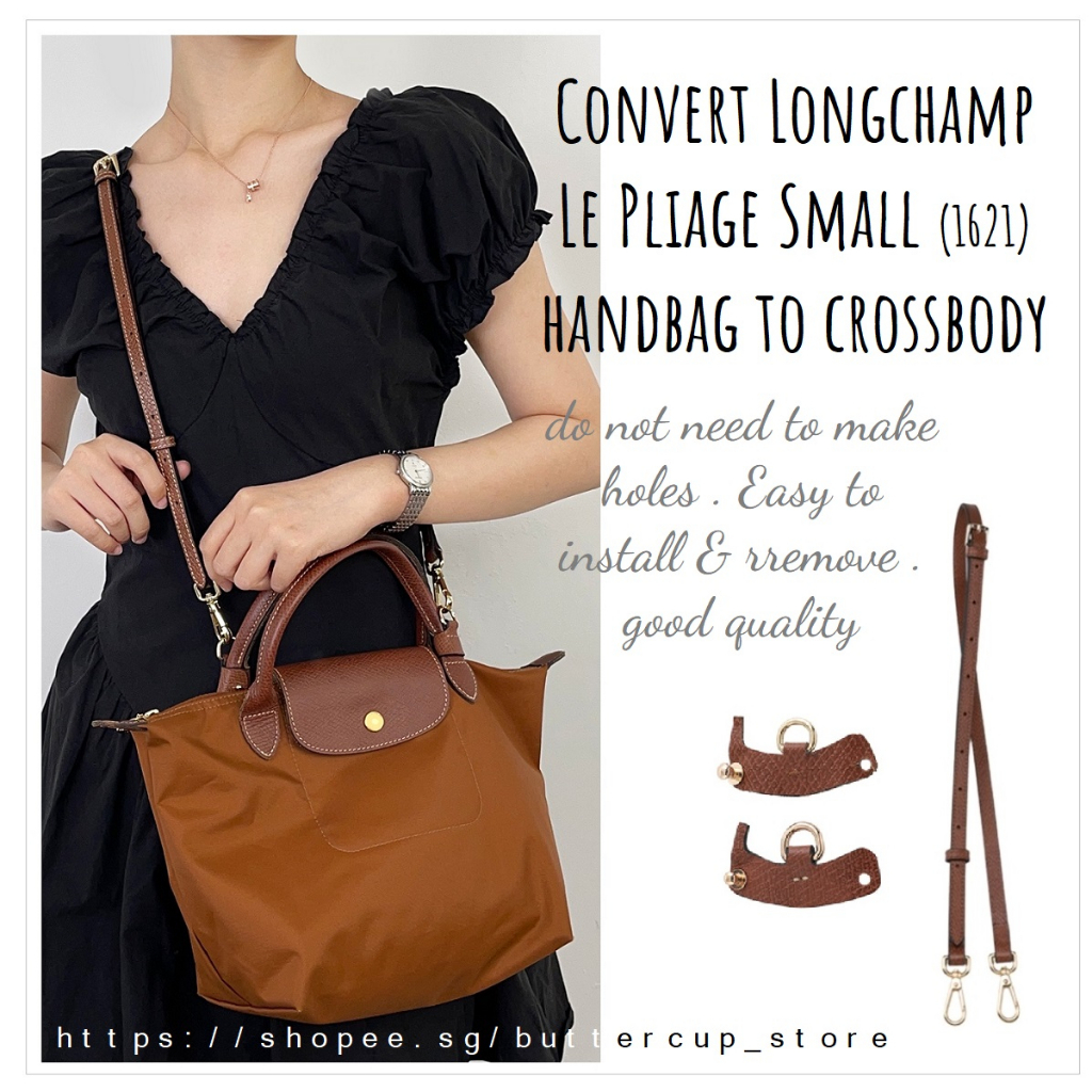 Conversion Parts and Strap for Longchamp Pouch with Handle
