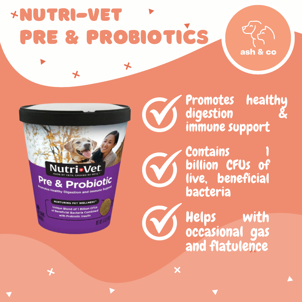 Nutri vet 2024 pre and probiotics