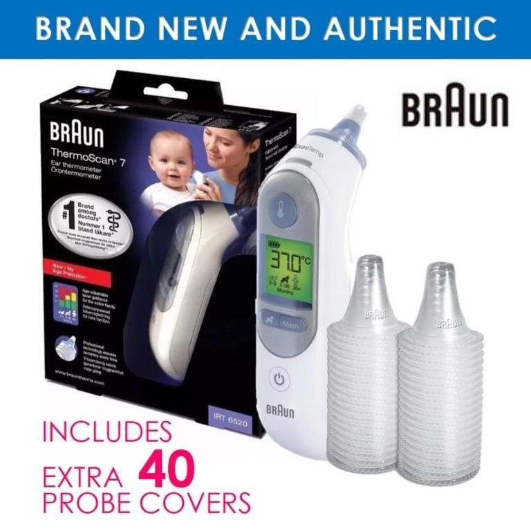 Thermoscan 7 Ear Thermometer (BRAUN IRT6520)