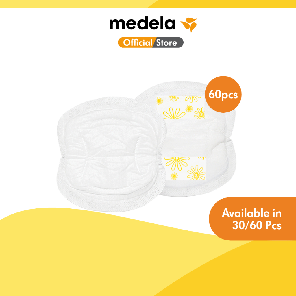 MEDELA Safe & Dry™ Disposable Nursing Pads 60 pcs