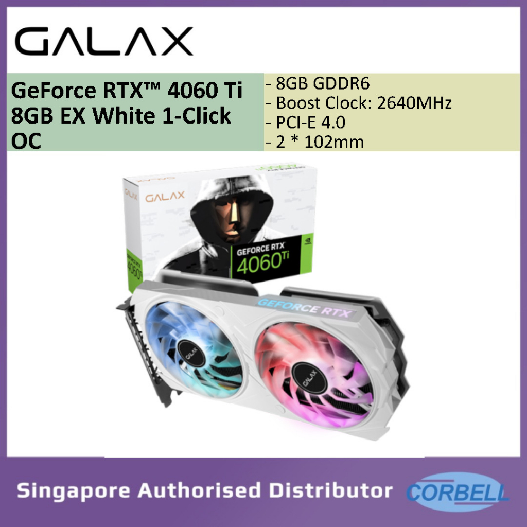 GALAX GeForce RTX™ 4060 Ti 16GB EX