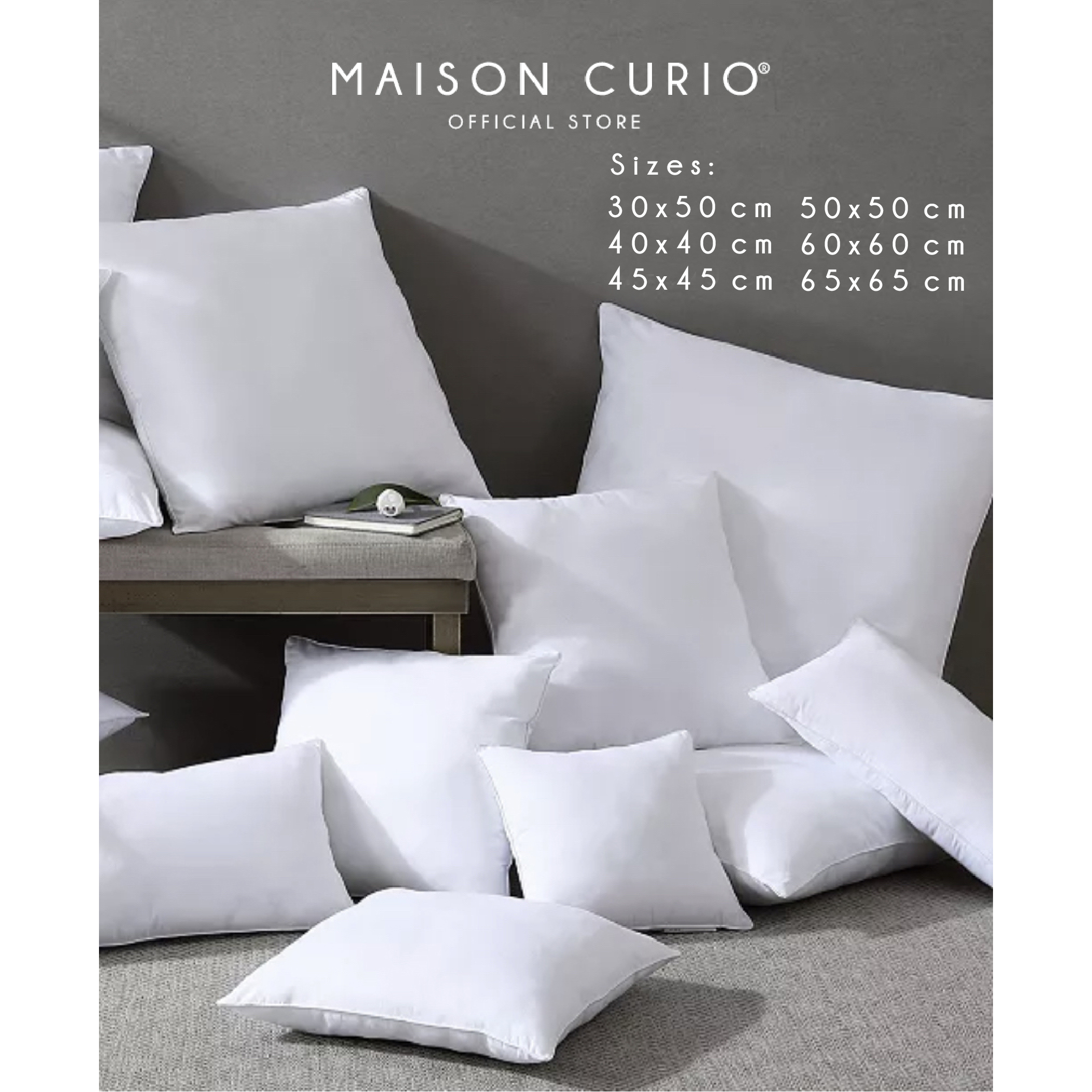 45 X 45 Cushion Insert - Best Price in Singapore - Jan 2024