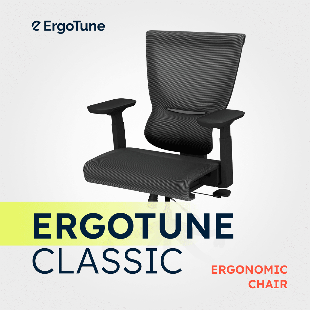 Ergotune showroom on sale