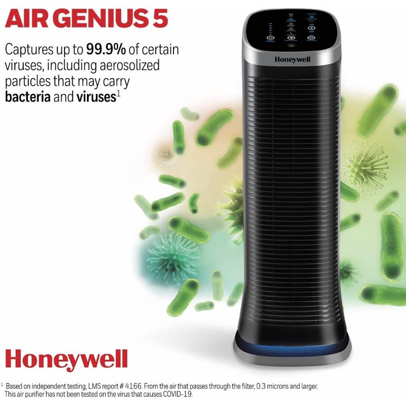 SG SALE Honeywell Air Genius 5 Air Purifier Black HFD323E1