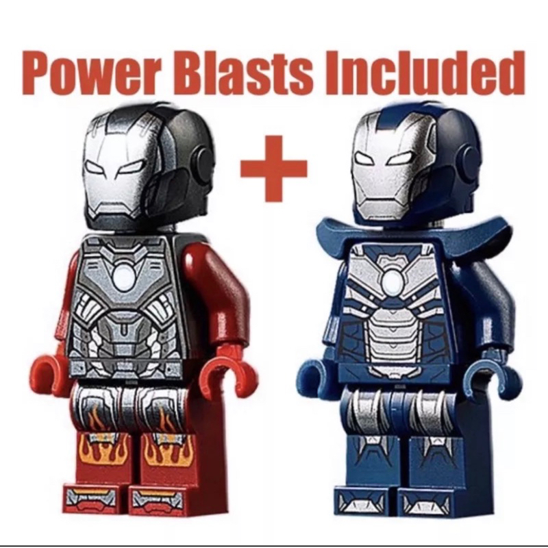 Brickstoy Lego Marvel 76166 Iron Man Tazer and Blazer Shopee