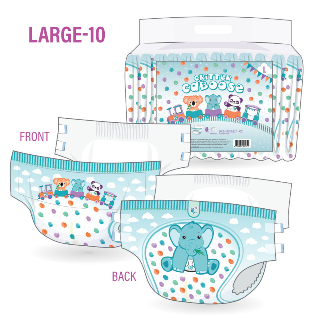 Rearz Sample Pack (10 Diapers) 