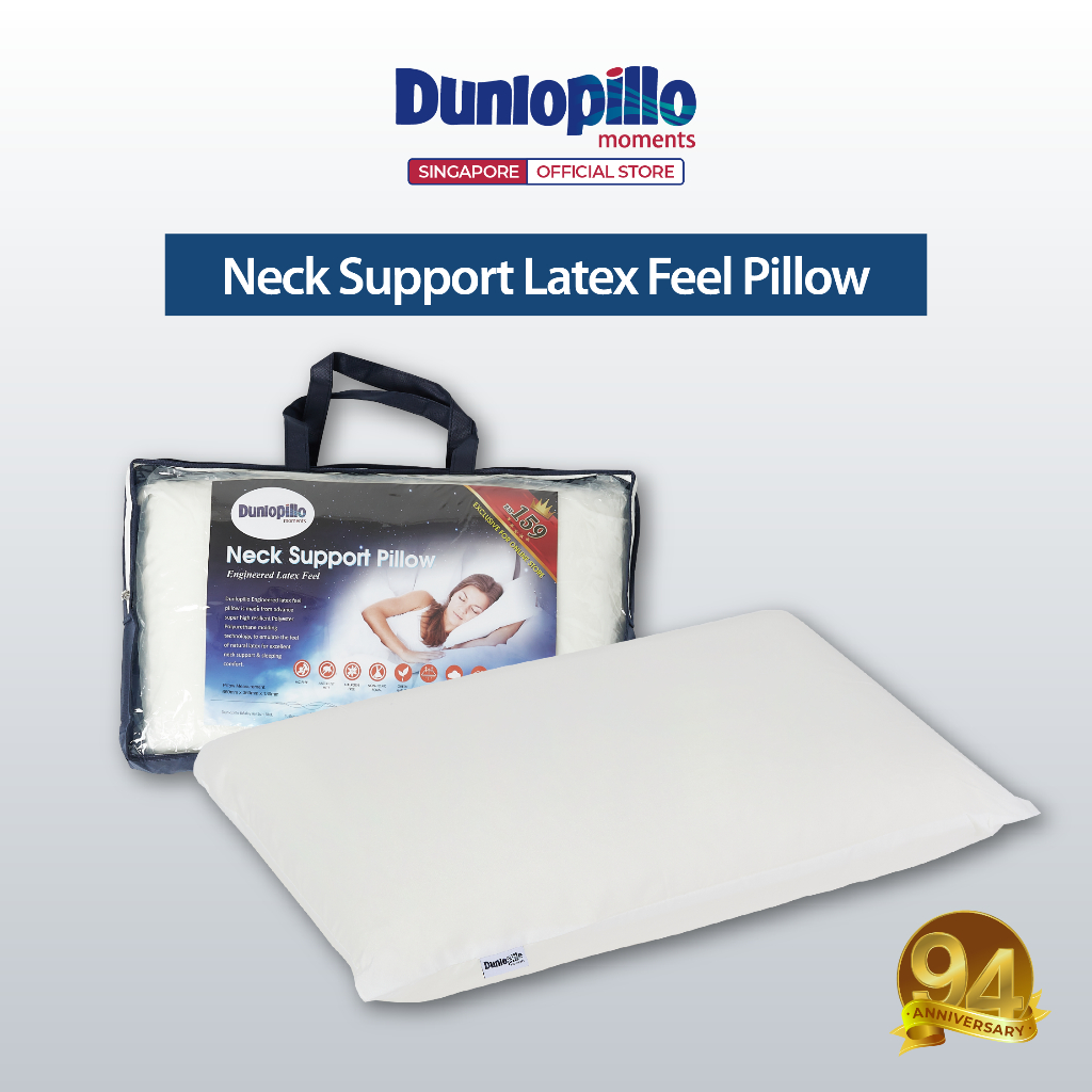 Dunlopillo neck support hot sale pillow